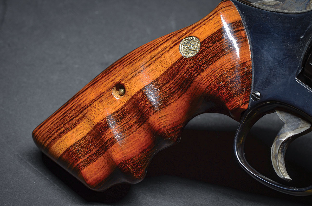 Goncalo Alves, also known as tigerwood, is a dense, highly figured, and beautiful hardwood from South America. In the 1980s, Goncalo Alves grips were the height of handgun fashion, and it’s easy to see why.